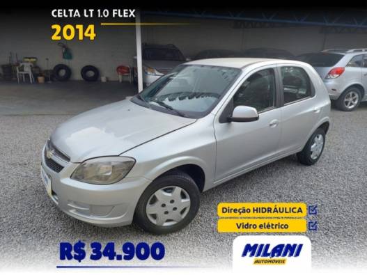 CHEVROLET - CELTA - 2013/2014 - Prata - R$ 34.900,00