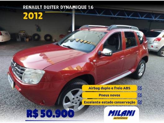 RENAULT - DUSTER - 2011/2012 - Vermelha - R$ 50.900,00