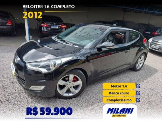 HYUNDAI - VELOSTER - 2011/2012 - Preta - R$ 59.900,00