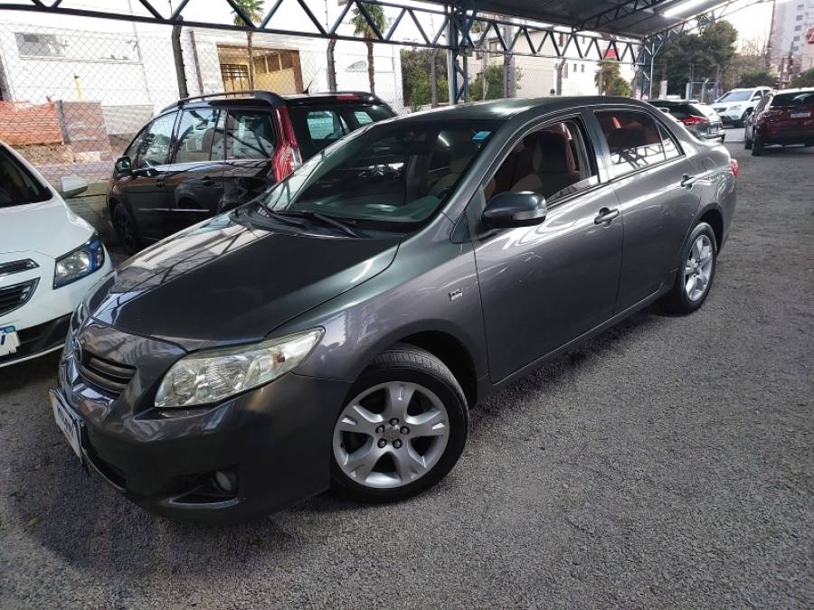 TOYOTA - COROLLA - 2008/2009 - Cinza - R$ 52.900,00