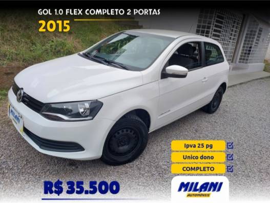 VOLKSWAGEN - GOL - 2014/2015 - Branca - R$ 35.500,00