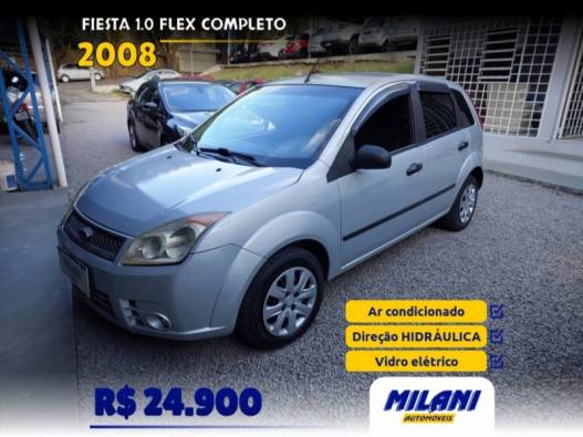 FORD - FIESTA - 2008/2008 - Prata - R$ 24.900,00