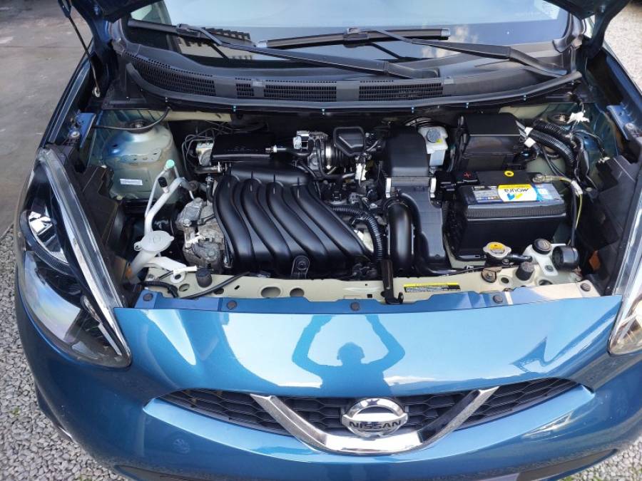 NISSAN - MARCH - 2015/2016 - Azul - R$ 47.500,00