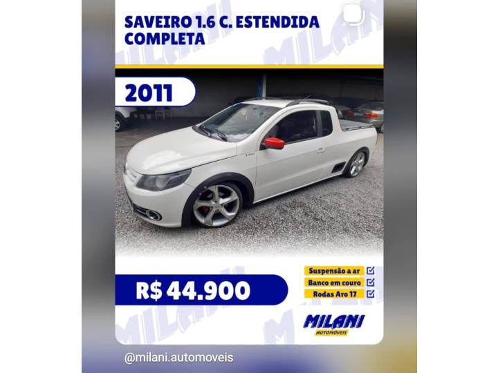 VOLKSWAGEN - SAVEIRO - 2011/2011 - Branca - R$ 44.900,00