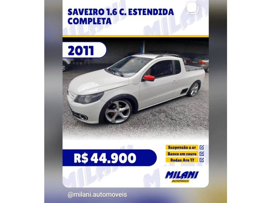 VOLKSWAGEN - SAVEIRO - 2011/2011 - Branca - R$ 44.900,00