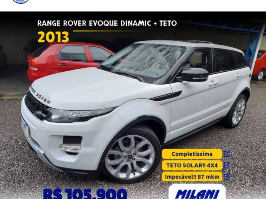 LAND ROVER - RANGE ROVER EVOQUE - 2012/2013 - Branca - R$ 105.900,00