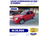 RENAULT - LOGAN - 2008/2008 - Vermelha - R$ 24.900,00
