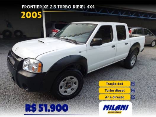 NISSAN - FRONTIER - 2005/2005 - Branca - R$ 51.900,00