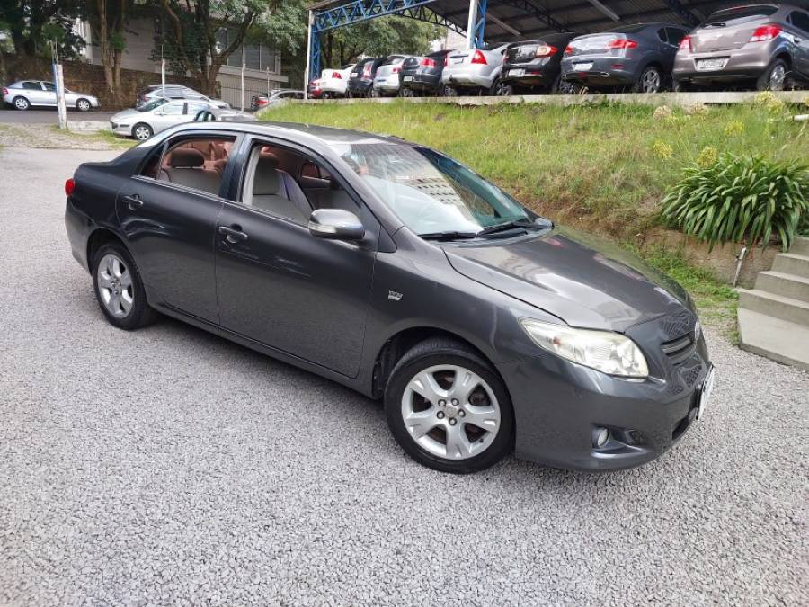 TOYOTA - COROLLA - 2008/2009 - Cinza - R$ 50.900,00