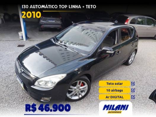 HYUNDAI - I30 - 2009/2010 - Preta - R$ 46.900,00