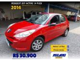 PEUGEOT - 207 - 2013/2014 - Vermelha - R$ 30.900,00