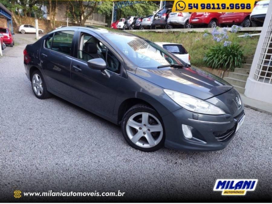 PEUGEOT - 408 - 2011/2012 - Cinza - R$ 37.900,00