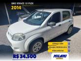 FIAT - UNO - 2014/2014 - Branca - R$ 34.500,00