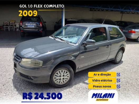 VOLKSWAGEN - GOL - 2008/2009 - Cinza - R$ 24.500,00