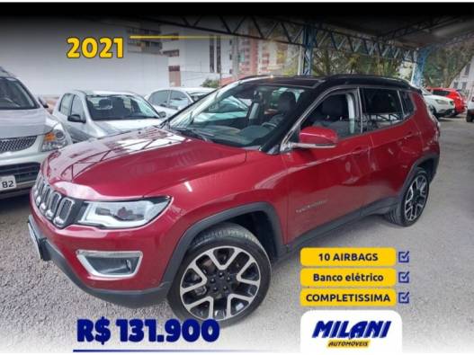 JEEP - COMPASS - 2020/2021 - Vinho - R$ 131.900,00