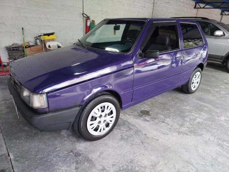 FIAT - UNO - 1997/1998 - Azul - R$ 11.900,00