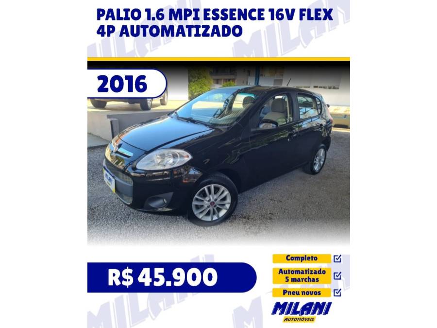 FIAT - PALIO - 2016/2016 - Preta - R$ 45.900,00