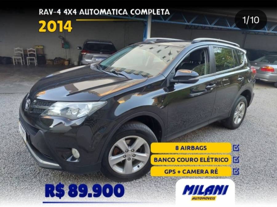 TOYOTA - RAV4 - 2014/2014 - Preta - R$ 89.900,00