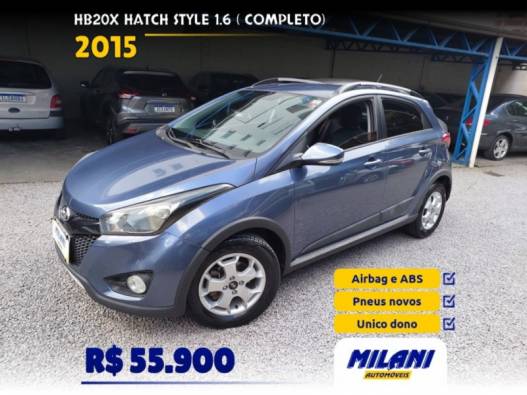HYUNDAI - HB20X - 2015/2015 - Azul - R$ 55.900,00
