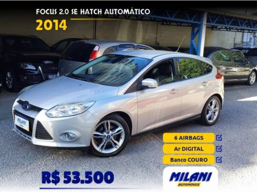 FORD - FOCUS - 2013/2014 - Prata - R$ 53.500,00