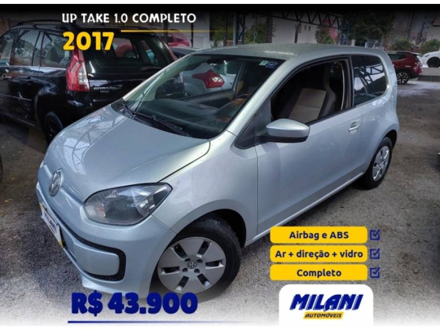 VOLKSWAGEN - UP - 2016/2017 - Prata - R$ 43.900,00