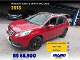 PEUGEOT - 2008 - 2017/2018 - Vermelha - R$ 68.500,00