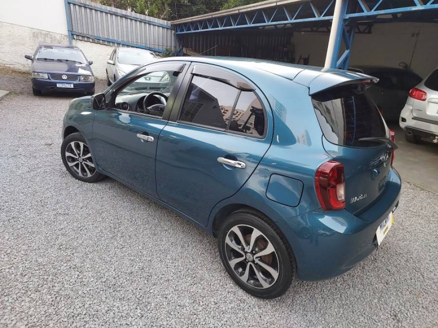 NISSAN - MARCH - 2015/2016 - Azul - R$ 47.500,00
