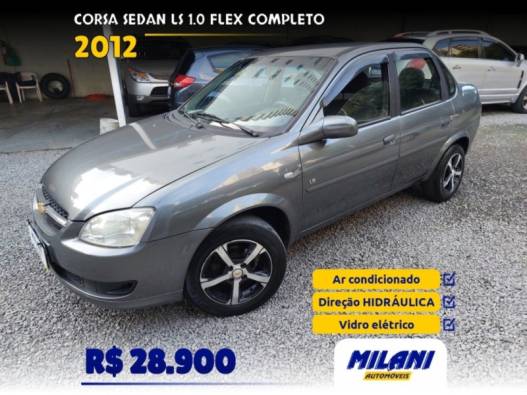 CHEVROLET - CORSA - 2011/2012 - Cinza - R$ 28.900,00
