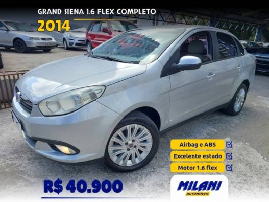 FIAT - GRAND SIENA - 2013/2014 - Prata - R$ 40.900,00