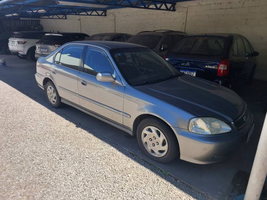 HONDA - CIVIC - 1999/2000 - Cinza - R$ 24.900,00