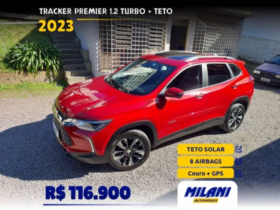 CHEVROLET - TRACKER - 2022/2023 - Vermelha - R$ 116.900,00