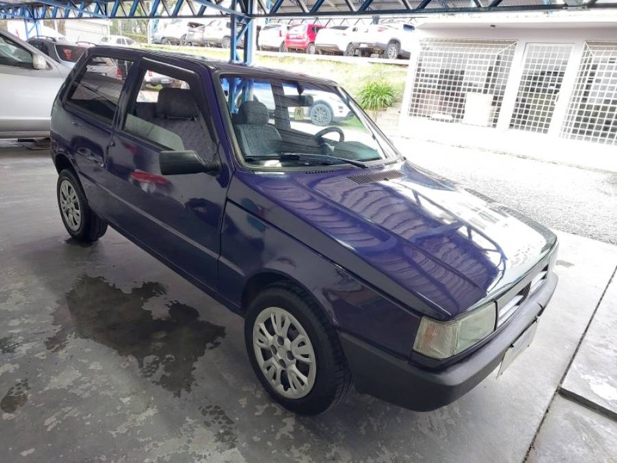 FIAT - UNO - 1997/1998 - Azul - R$ 11.900,00