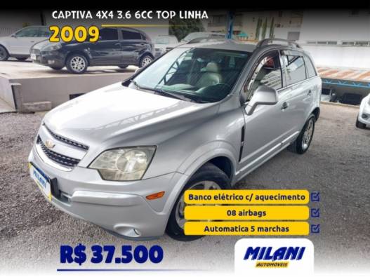 CHEVROLET - CAPTIVA - 2008/2009 - Prata - R$ 37.500,00
