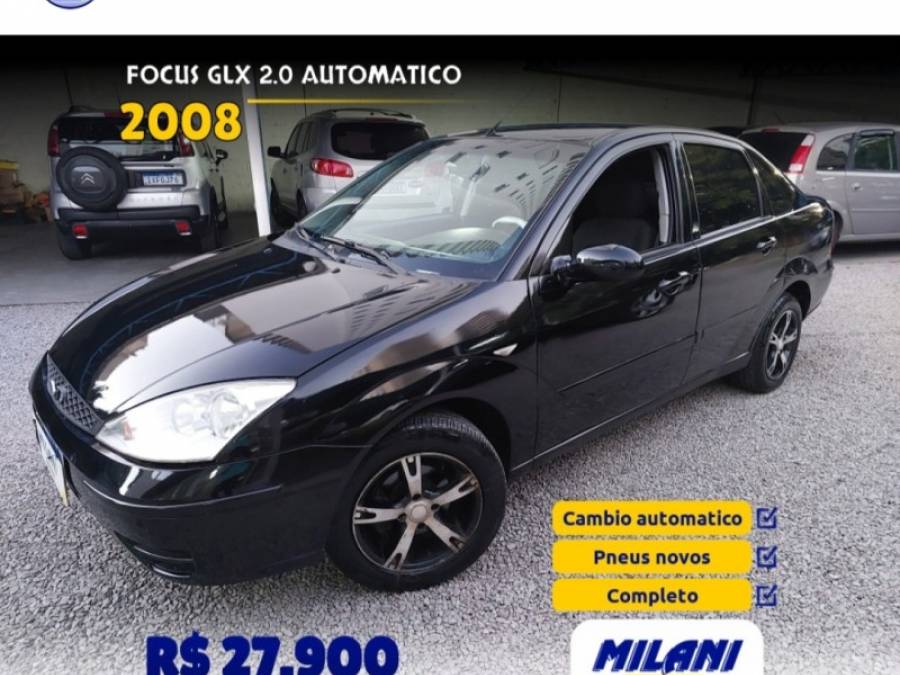 FORD - FOCUS - 2007/2008 - Preta - R$ 27.900,00