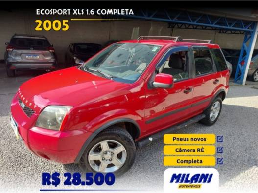 FORD - ECOSPORT - 2004/2005 - Vermelha - R$ 28.500,00