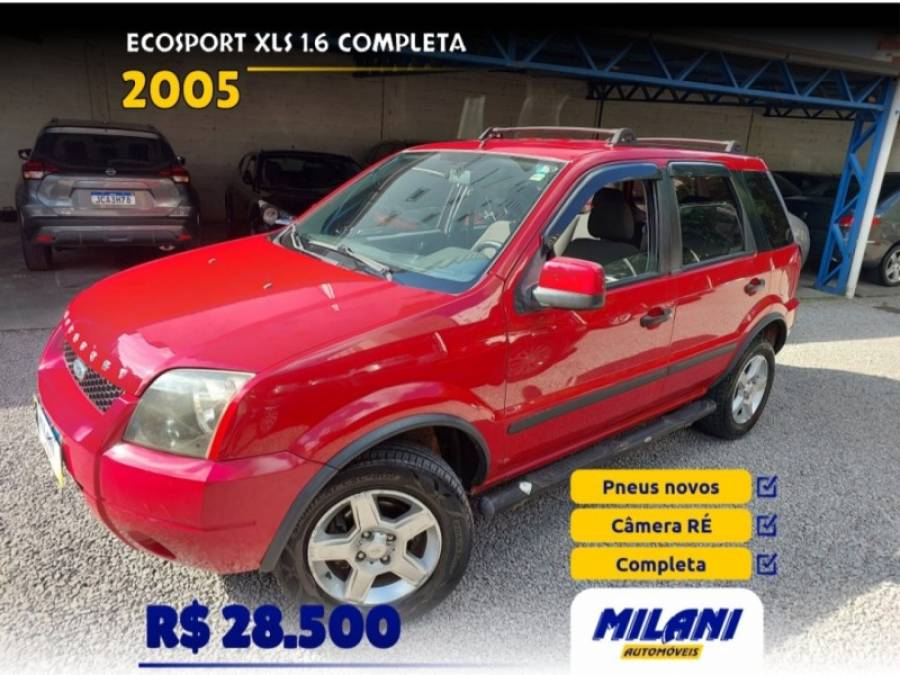 FORD - ECOSPORT - 2004/2005 - Vermelha - R$ 28.500,00