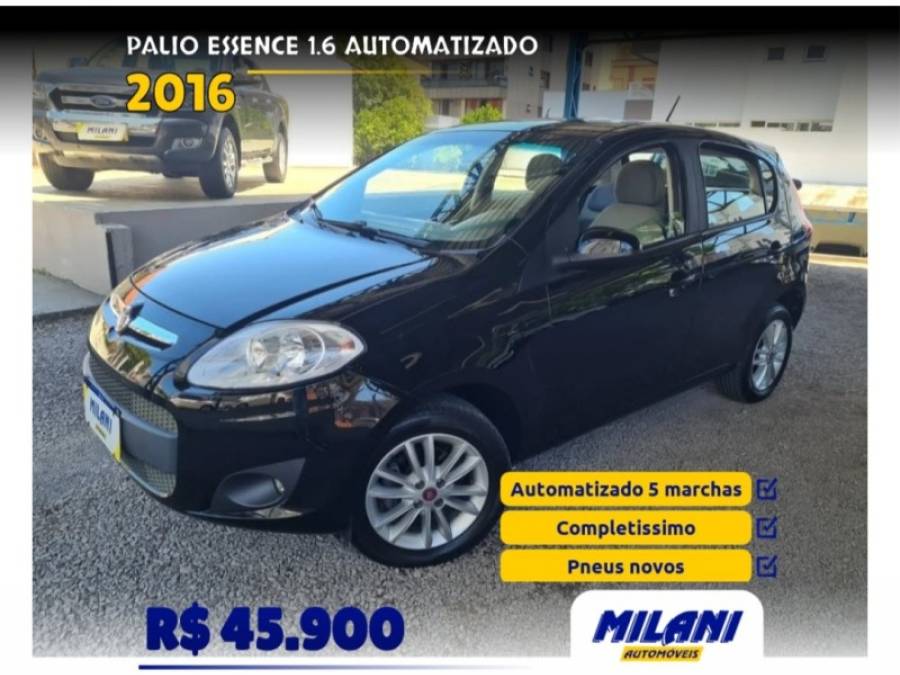 FIAT - PALIO - 2016/2016 - Preta - R$ 45.900,00